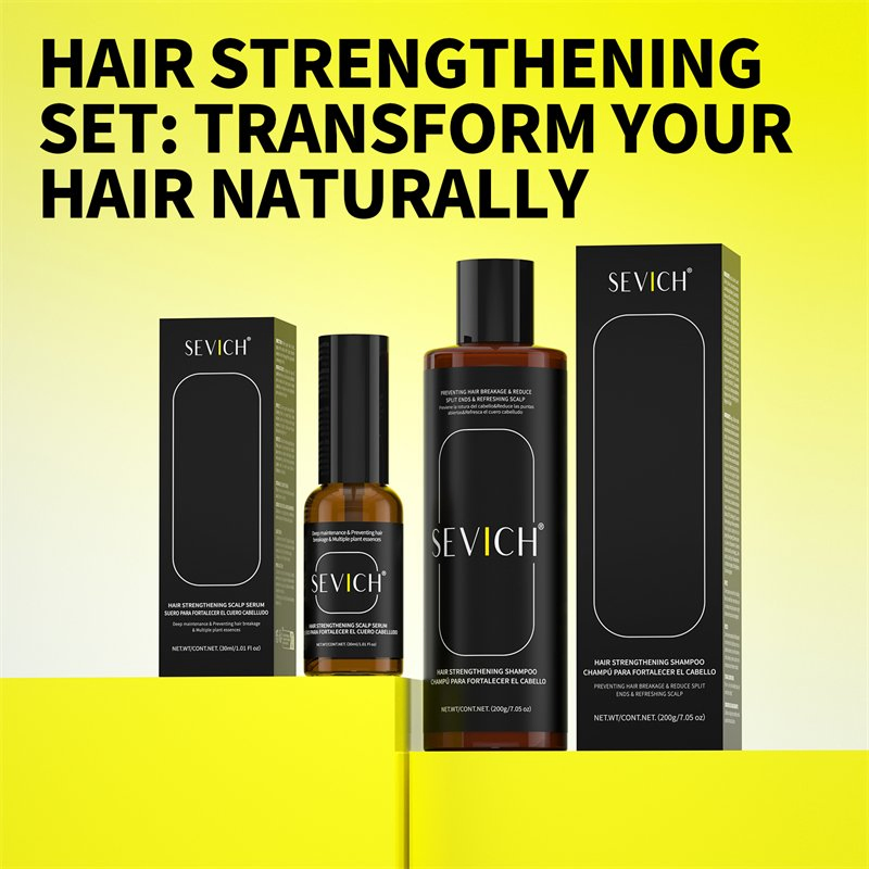 Hair Shampoo Set Wholesale Biotin Rosemary Hair Growth Serum Ginger Natural Anti Hair Loss Essential Oil and Shampoo