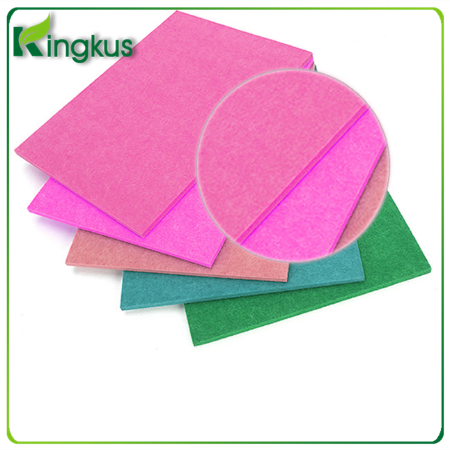 Eco Friendly Polyester Fiber Interior Decorative Acoustic Ceiling for School