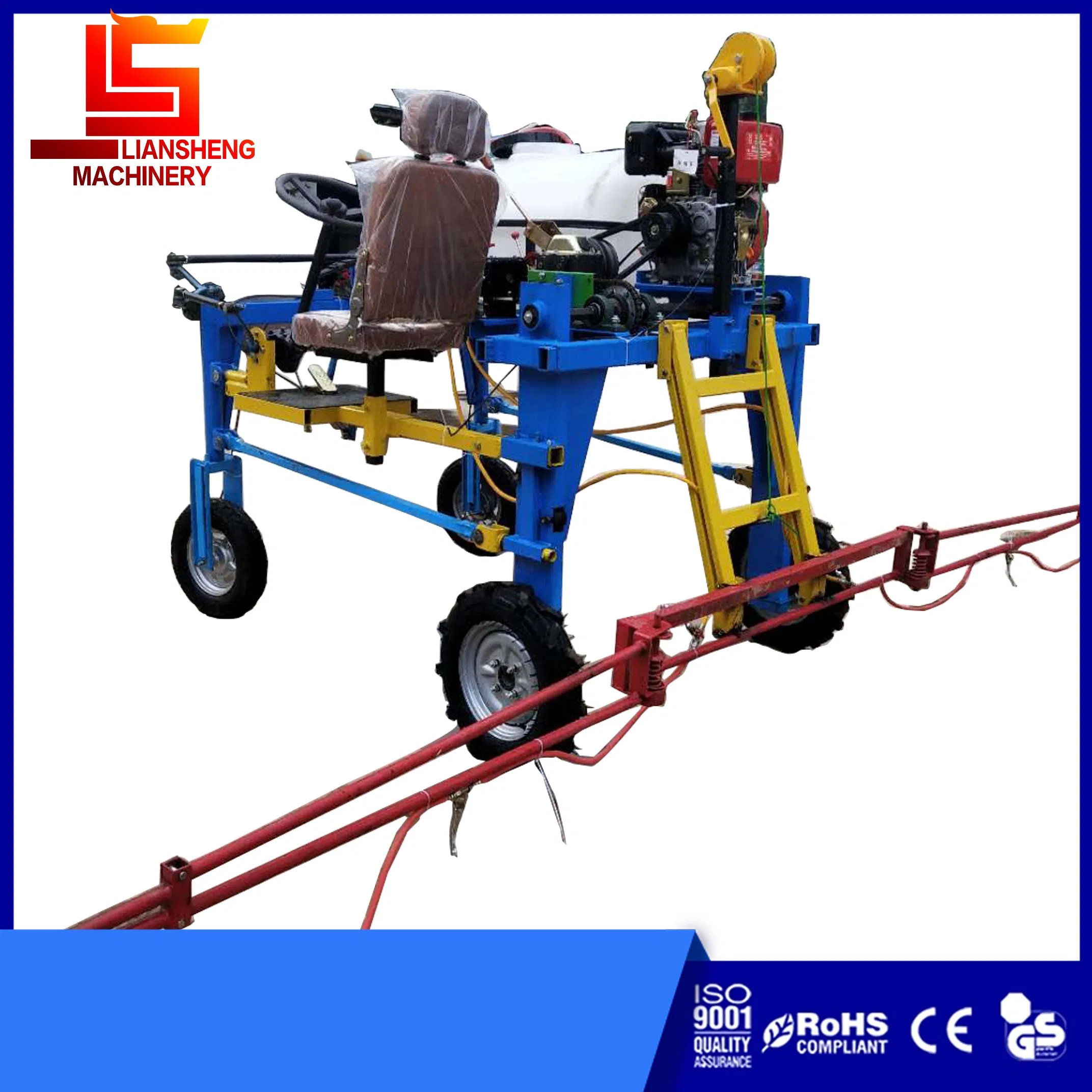 Diesel Riding Self-Propelled Sprayer, Vegetable, Peanut, Corn, Soybean Crop Foliar Sprayer