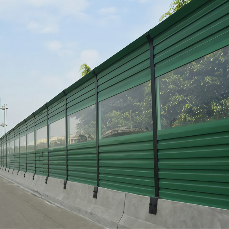 High Speed Railway Noise Barrier Air Conditioning Outdoor Acoustic Barrier