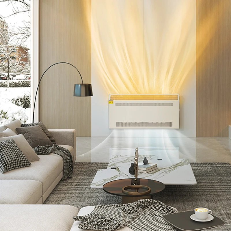 1688 2000W High-Efficiency Electric Air Heater Wall or Moving Heater for Room Warmth