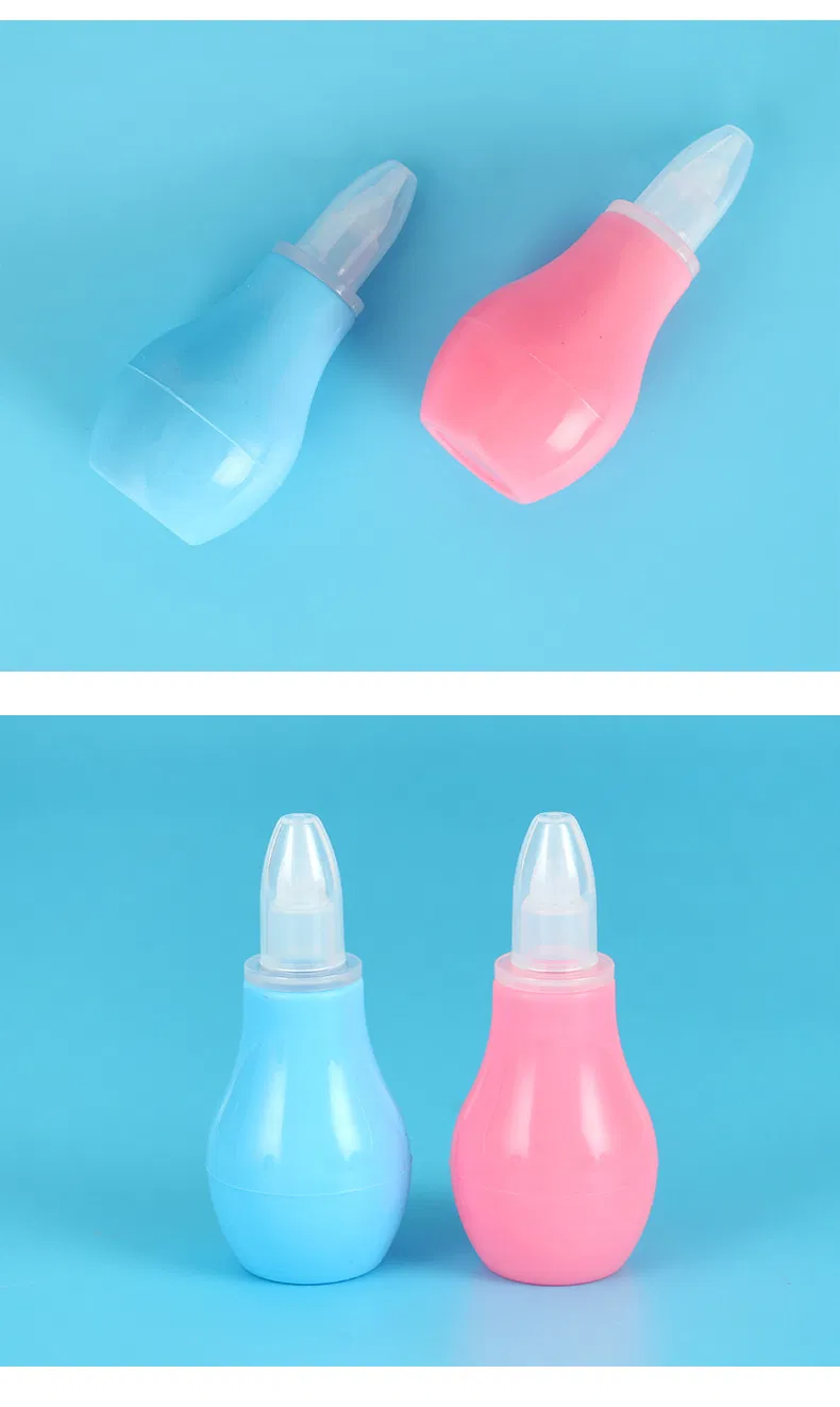 New Nasal Aspirator Food Grade Silicone Infant Nose Cleaner Neonatal Care