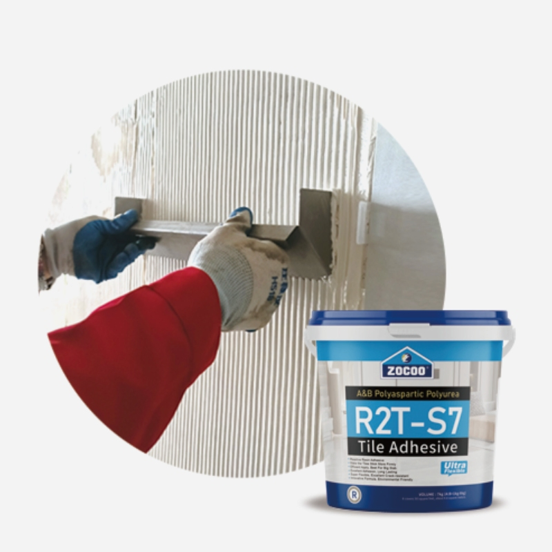 Innovative Reactive Resin Modern Ceramic Tile Big Slabs Installation Polyurea Tile Adhesive