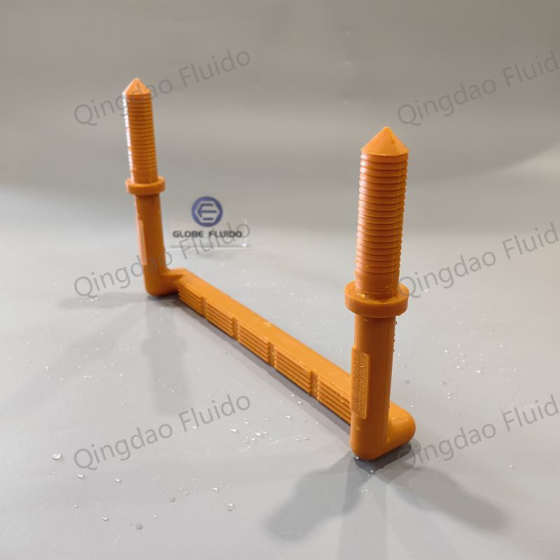 Customized DIN19555 Polypropylene Copolymer Plastic Coating Manhole Step Stainless Steel Step
