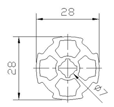 Aluminum Alloy Tube for Industrial Automation Assembly, Lean Rack and Workstation