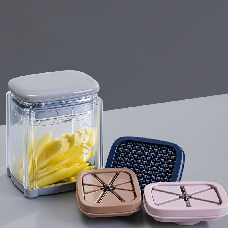 Тёрка овощерезка 4-лезвия и 2-лезвия для овощей и картофеля фри