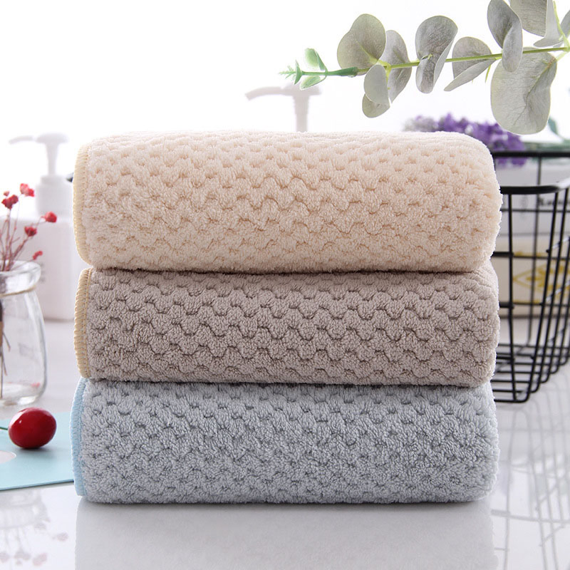 Factory Wholesale Waffle Design Bath Towel for Hotel Beauty Salon Use Cheap Towels