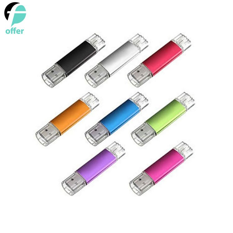 Флешка USB 3.0 Type-C 16 ГБ металлическая