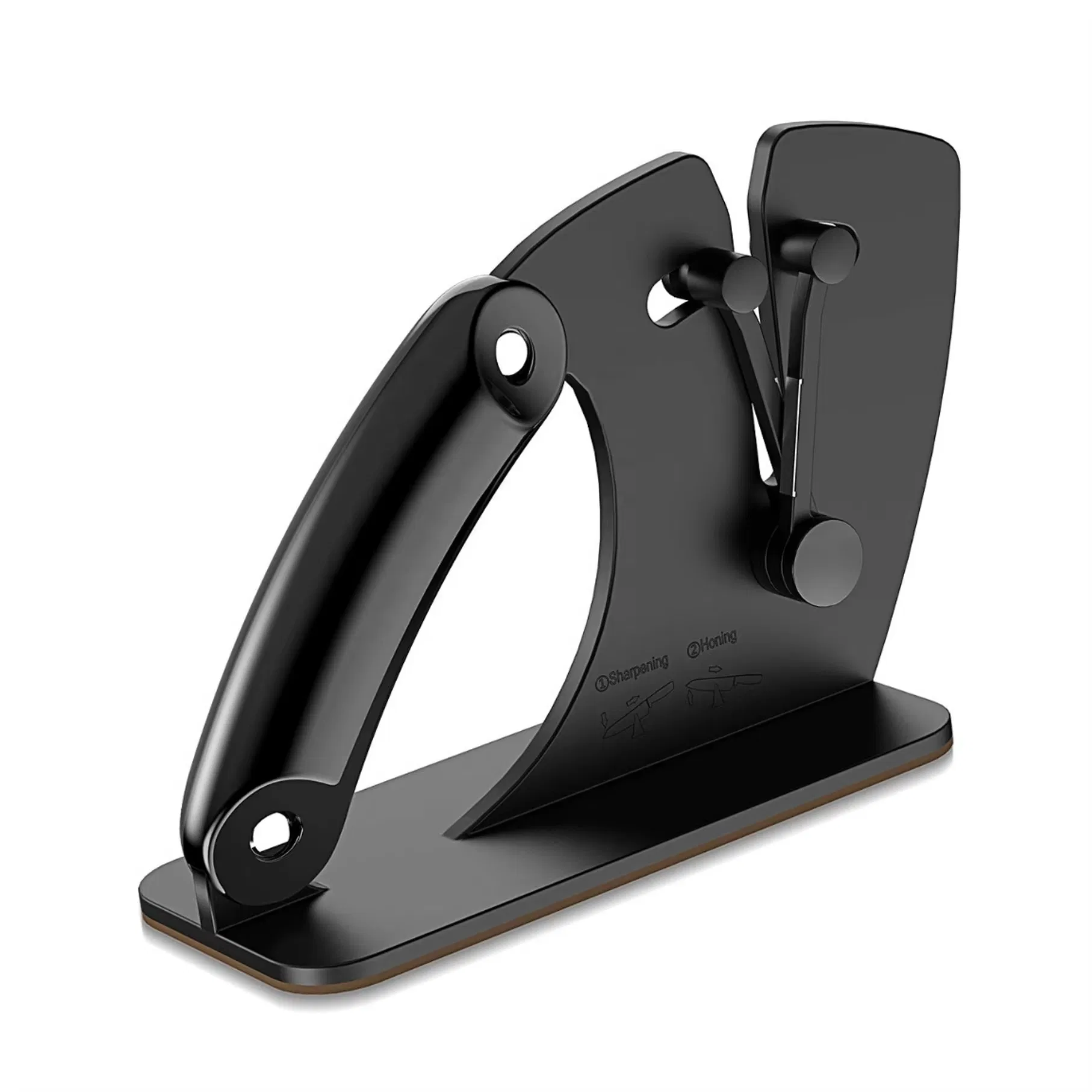 Knife Sharpeners Auto-Adjust Angle Ergonomic Handle Wbb29979