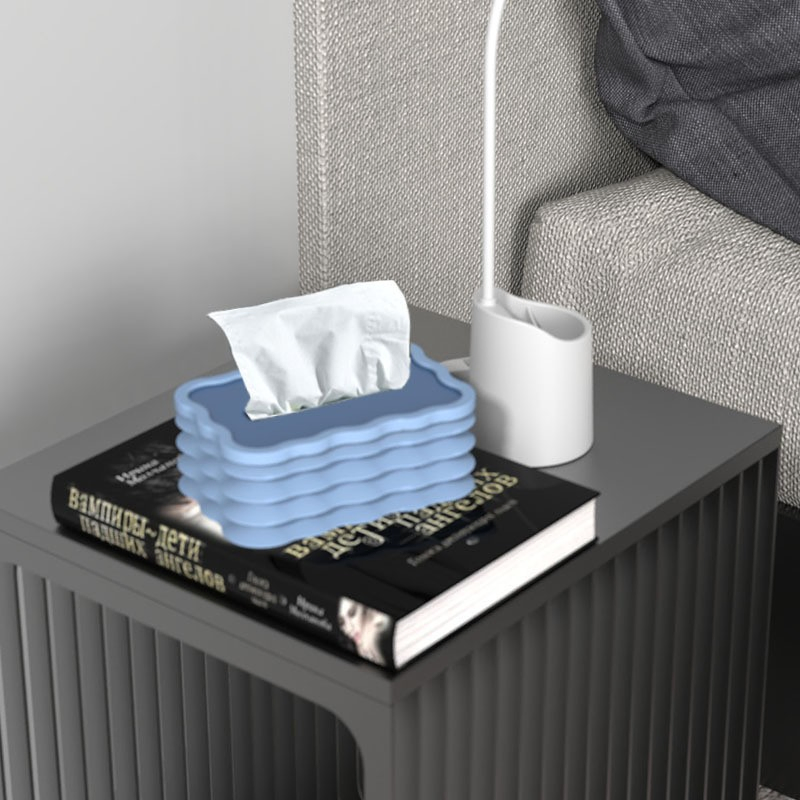 Creative Paper Towel Box with Multi-Functional Storage for Tissues