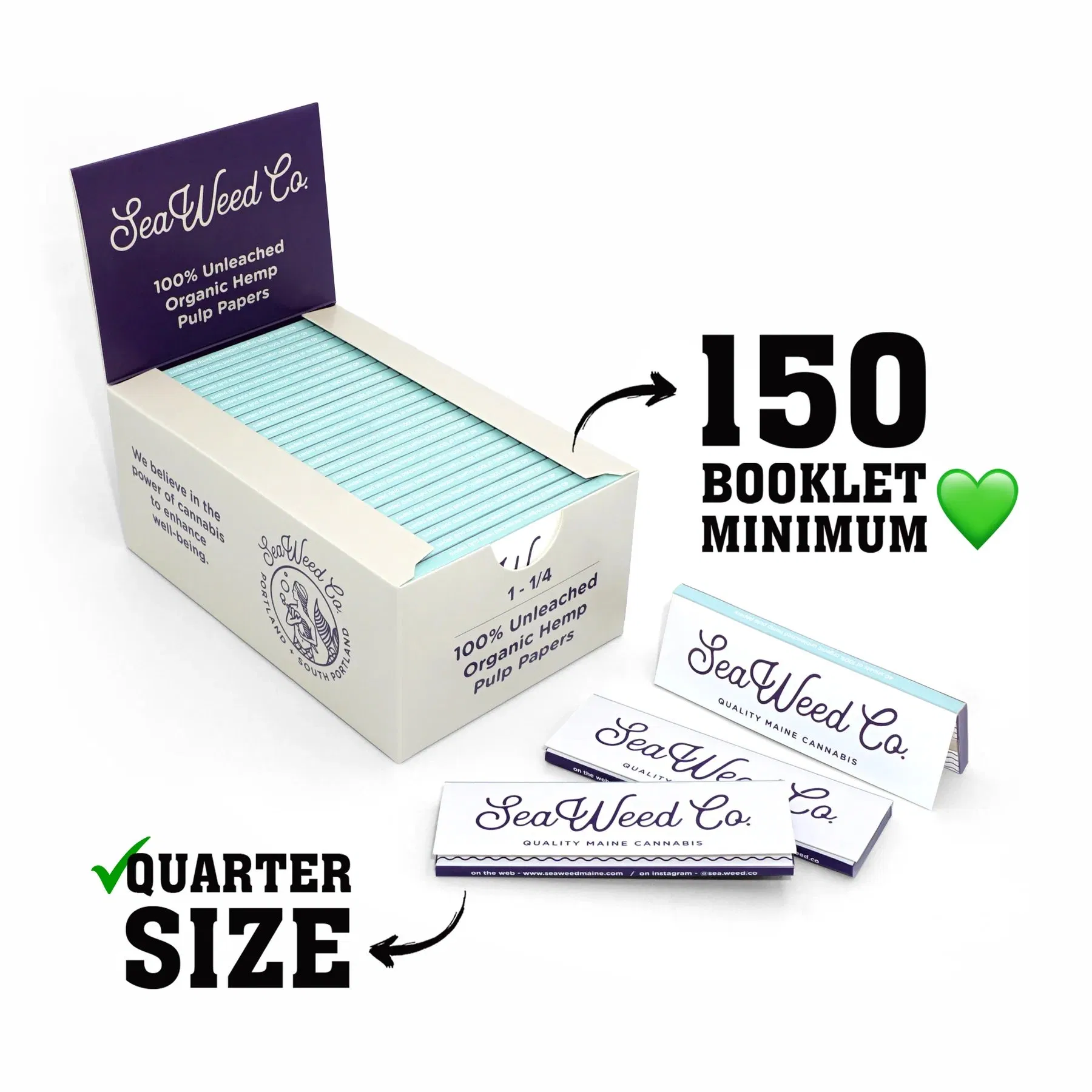 Custom Your Logo Organic High Quality Hot Sale Smoking Rolling Paper