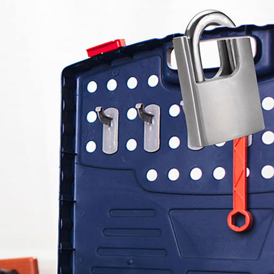 China Factory Price Storage Storeroom Door Key Padlock with Master Key