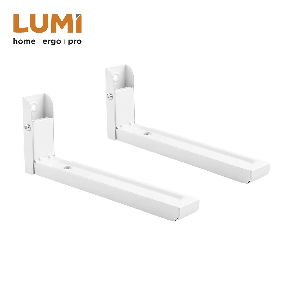 Adjustable Width Range Maximizes Microwave Oven Wall Mount Bracket