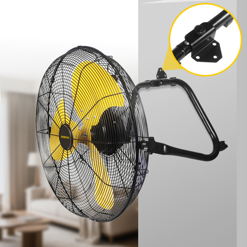 Powerful 20 Inch 50cm Wall and Floor Fan for Commercial and Industrial