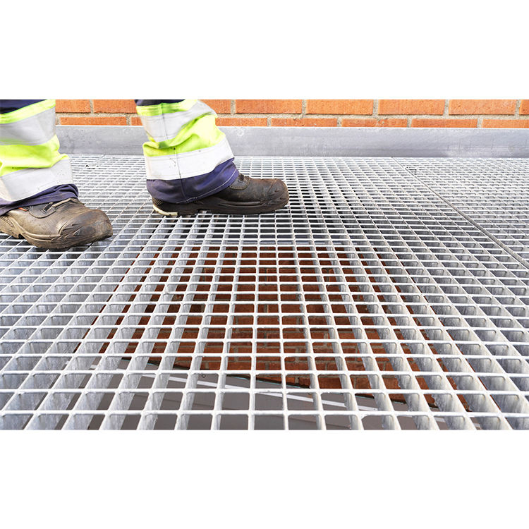 Custom Heavy Duty Galvanized Grating En124 Standard Precision Steel Bar Grate for Road Sewer Rainwater Sewage Applications