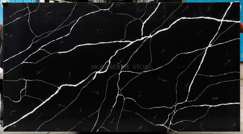 OEM ODM Free Sample Chinese Manufacturer White Marble Look Kitchen Quartz Countertops