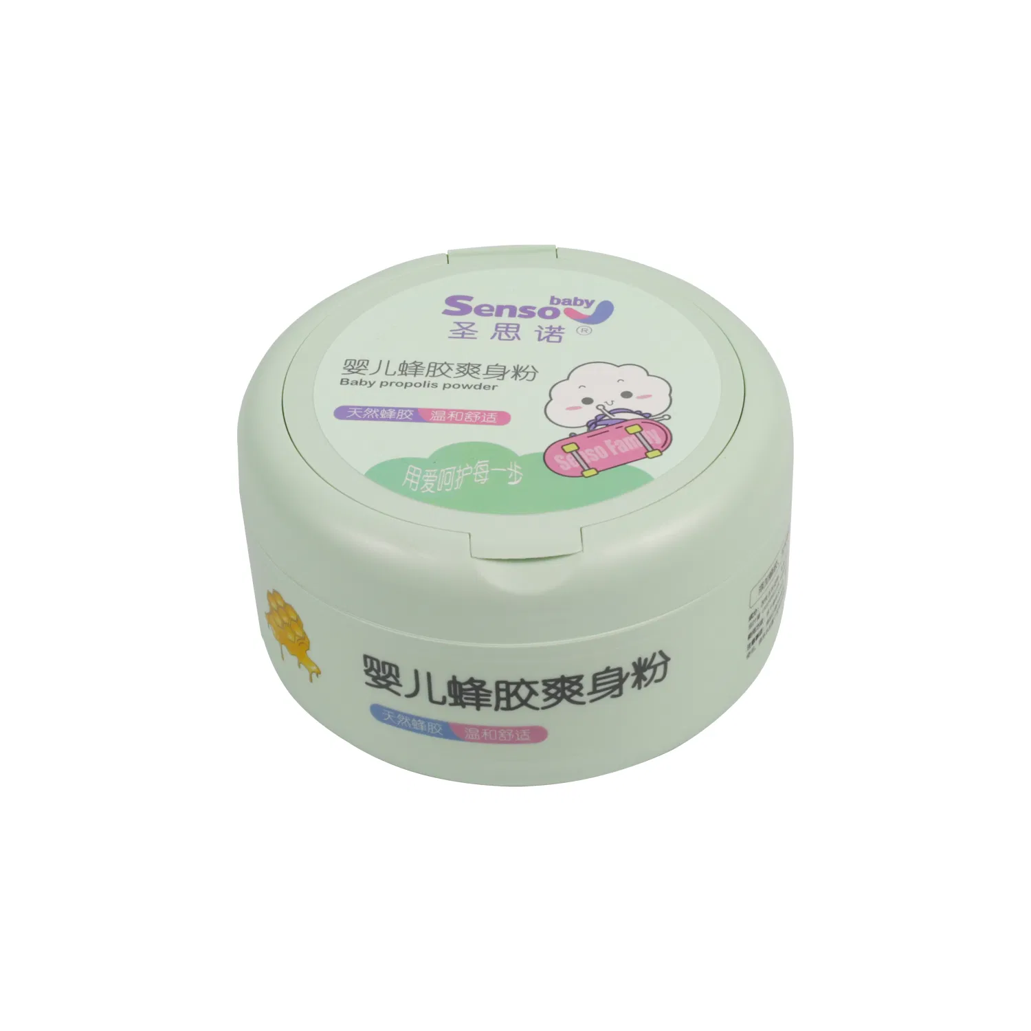 Cornstarch Baby Body Powder with Herbal Scent