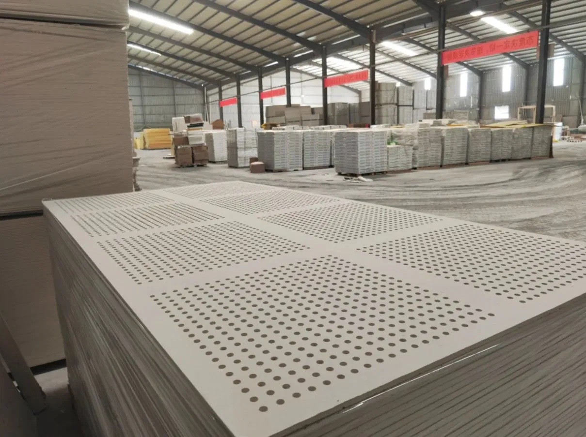 Factory Supllier Feature and Environmental Friendly Perforated Fiber Cement Board