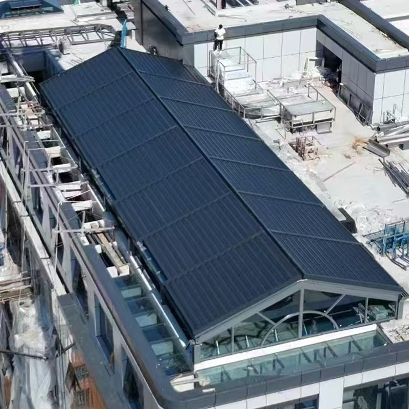 Source Factory Custom-Made Electric Shading Roller Shutter, Safe and Heat-Insulating High-Quality Aluminum Alloy Canopy