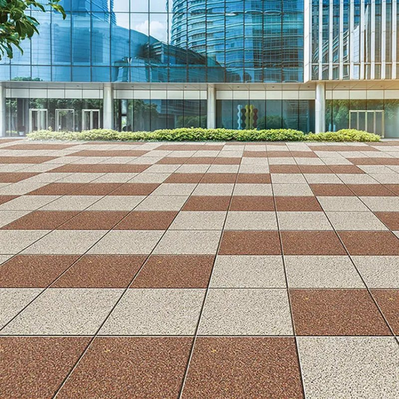 Cheap Pervious Landscaping Red Interlocking Patio Brick Paver