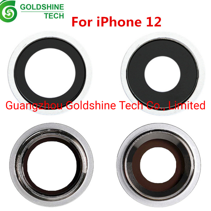 Заднее стекло камеры для iPhone 12 с рамкой