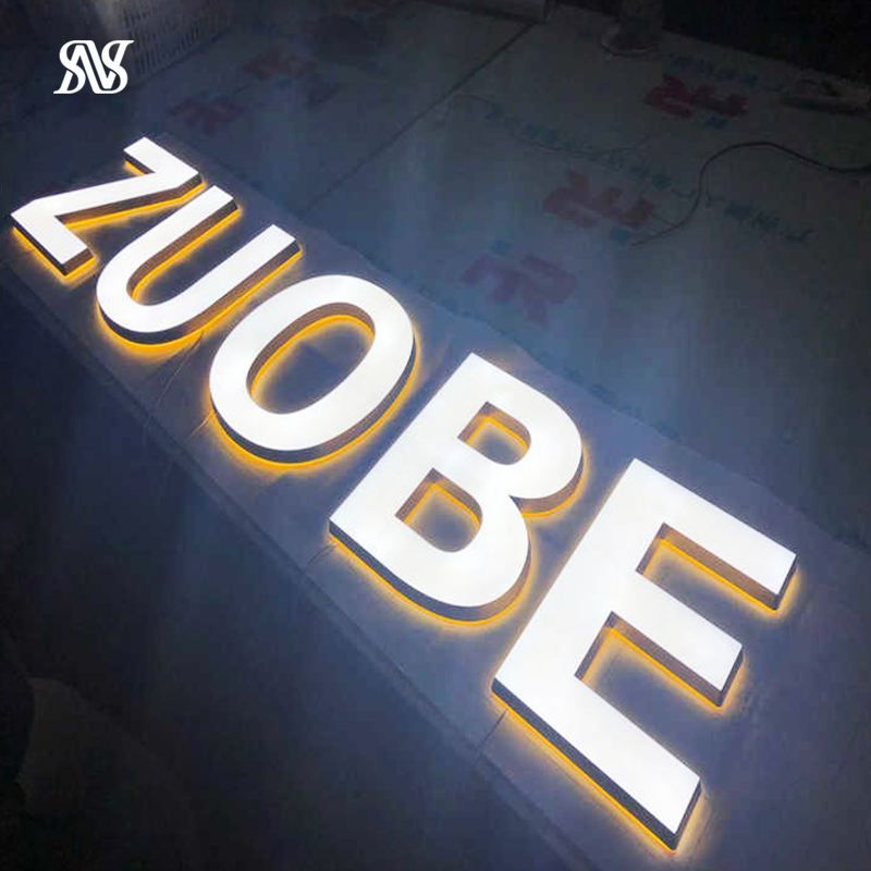 Hot Sell Front Lit LED Sign Advertising Mini Letters