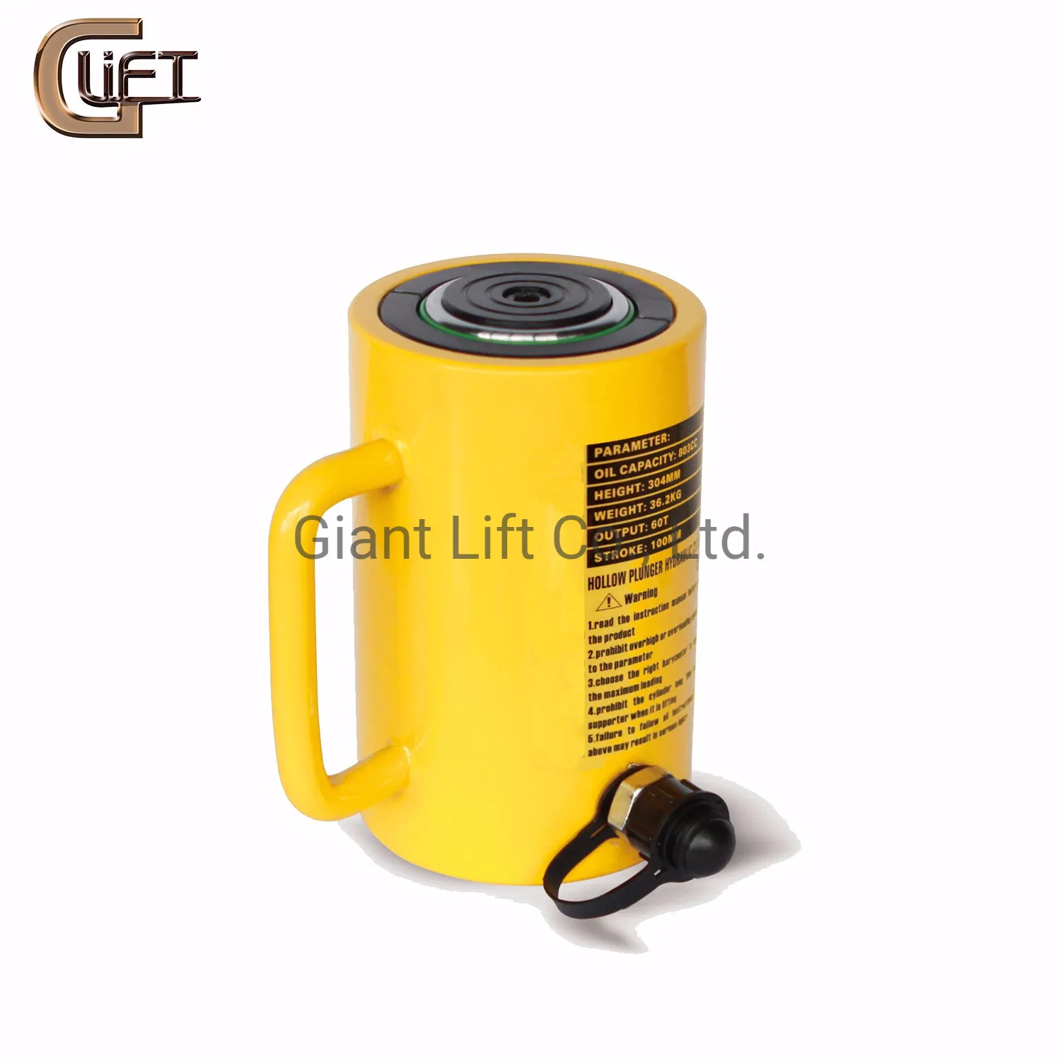 50-150mm Stroke Single Acting Double Acting Rod Hydraulic Cylinder Piston Pump Telescopic Cylinders Jack Hollow Plunger Hydraulic Post Tension Cylinder