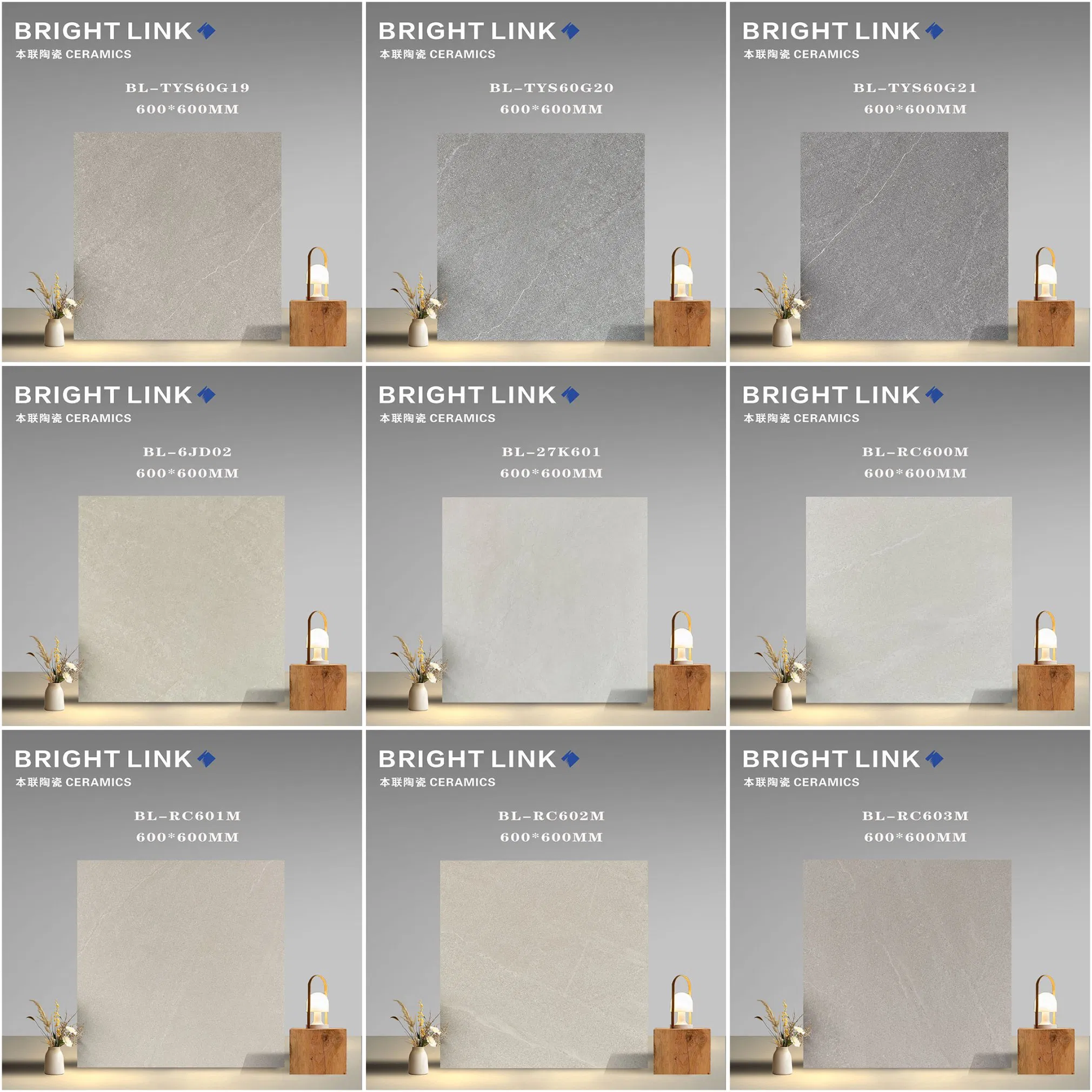 Promotion 60*60cm Antique Excellent Rustic Matte Porcelain Non-Slip Tile