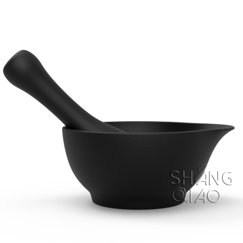 Versatile Pre-Seasoned Cast Iron Mortar and Pestle – Great for Spices, Pesto, and Herbal Remedies