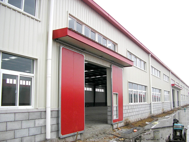 Prefab Metallic Structure Construction for Workshop