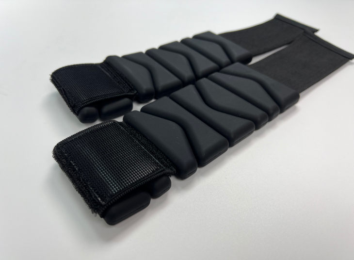 Браслеты для йоги силиконовые регулируемые 2 шт