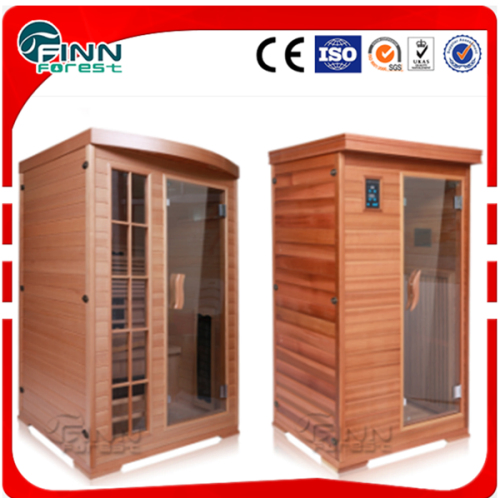 1-2 People Home Use Outdoor Hotel Apartment Mini Wooden Sauna Room