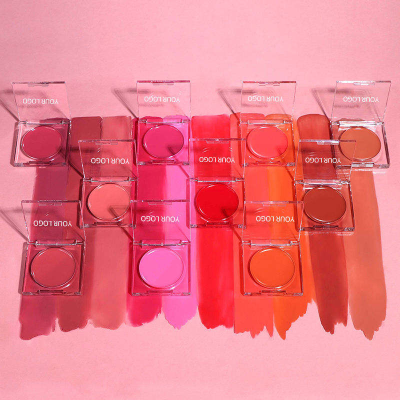New Arrival Wholesale Cosmetics Vegan Blush Tint on Cheek Natural Waterproof Private Label Cream Blush