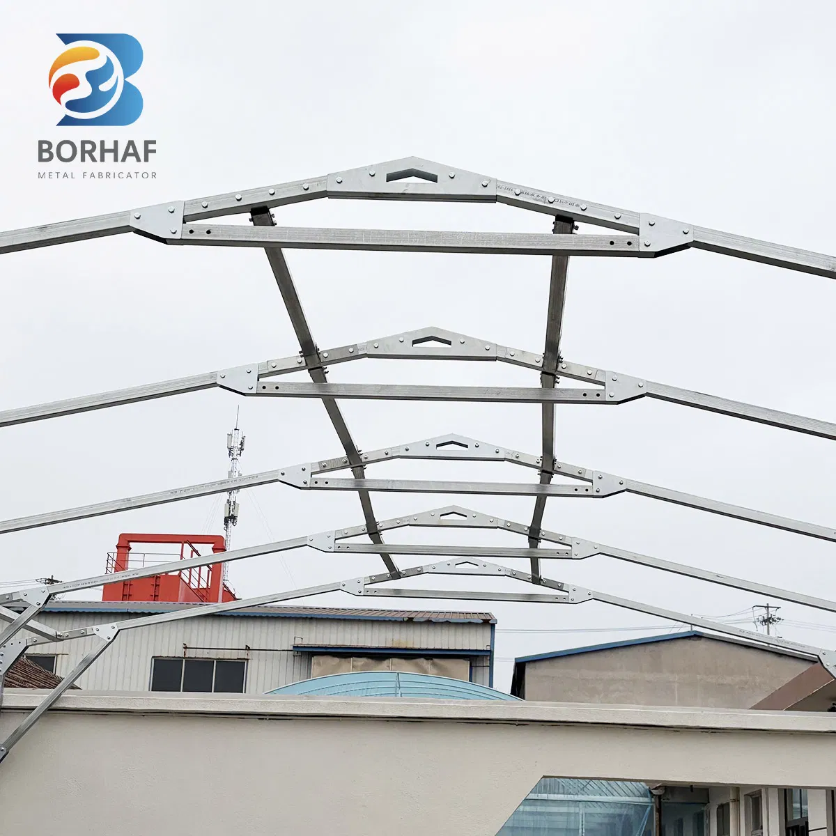 Doublesecure Galvanized Steel Carport Frame