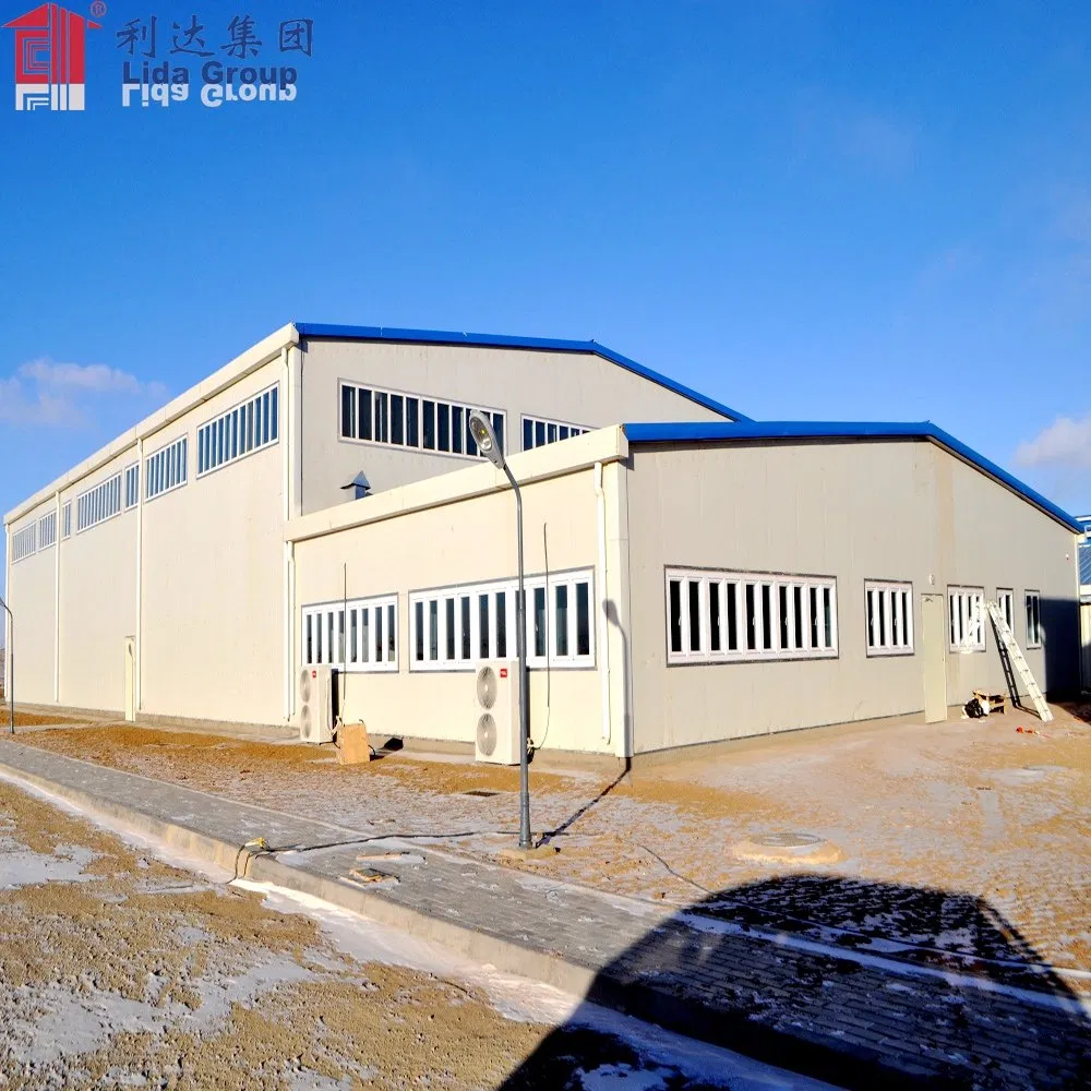 Low Cost Steel Structure Warehouse Solid Workshop