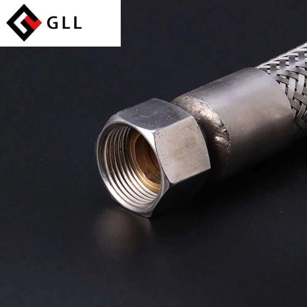 Flexible Stainless Steel Pipe Shower Hand Connection Shower Hose for Bathroom