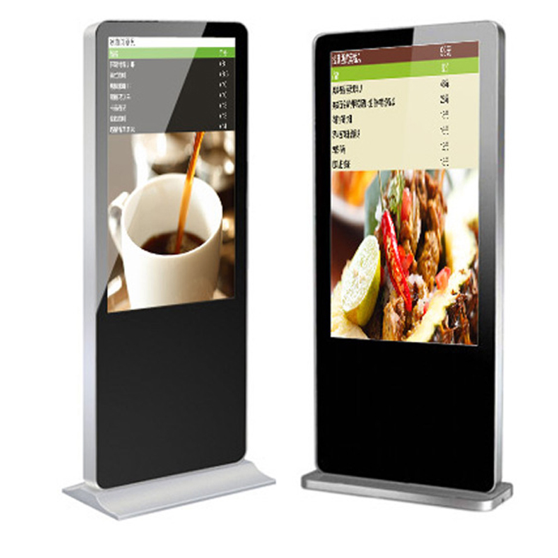 55-дюймовый сенсорный киоск с IPS-экраном