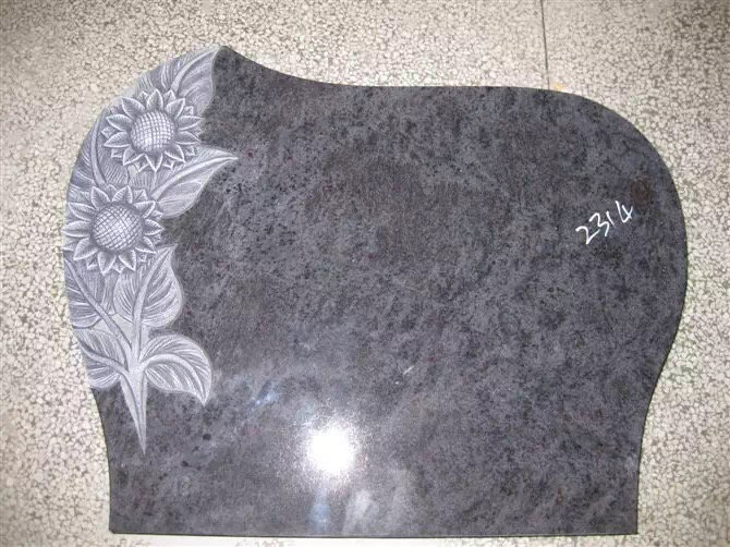 Wholesale Customized Size Granite Carving Headstone Columnbarium, Slant Beveled Shape Markers Hand Carving, Machine Carving Memorial Monument