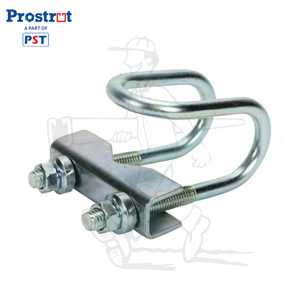Carbon Steel with Zinc Plated Seismic Sway Brace (fast clamp) 1" Brace, 1"Pipe