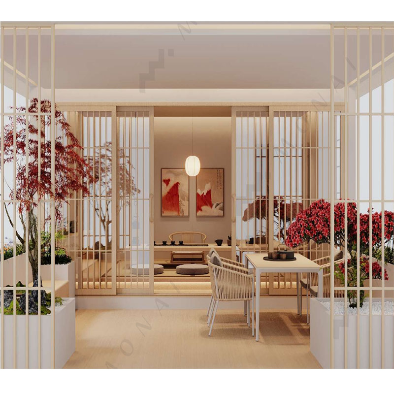 Aluminum House Tailored for Business Negotiations and Social Gatherings