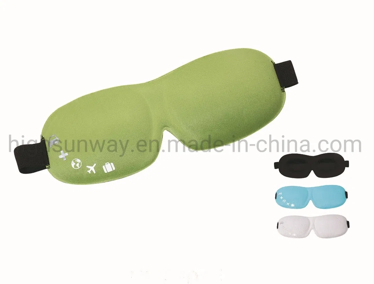 Cosmetic High Quality Disposable Neoprene Nylon OEM 3D Soft Comfortable Breathable Silk Sleep Eye Patch Mask