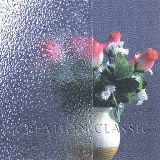 3-8mm Euro Bronze/ Blue Patterned Glass/Figured Glass