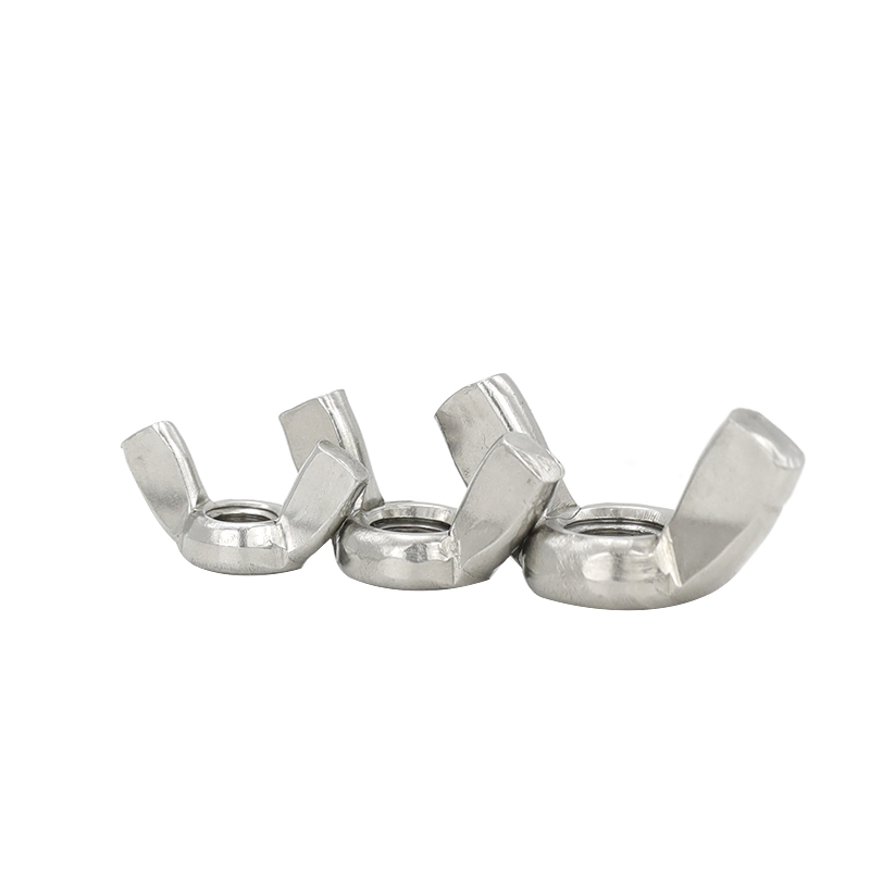High-Quality Stainless Steel Wing Nut and Spring Nut Set DIN314