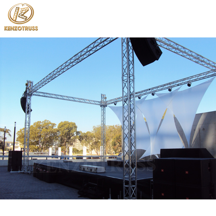 on Sale Aluminum Outdoor Event Truss Small Stage Lighting Truss