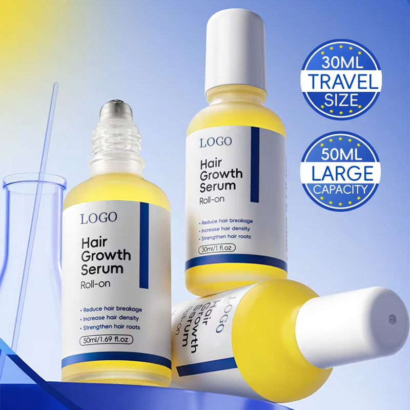 Ditong Growth Serum Roll-on Massager Hair Thicken Rosemary Refreshing Help Hair Growth Leave in Essence for Scalp&Hair