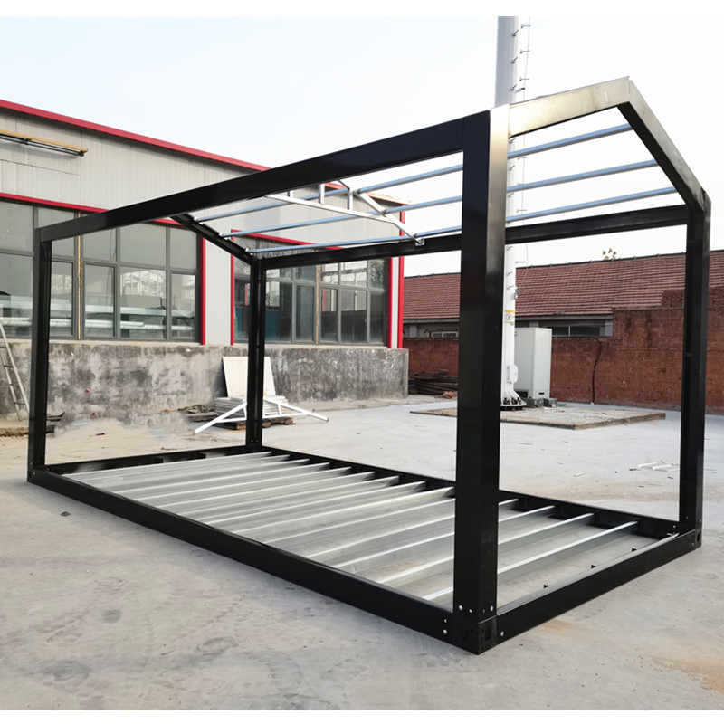 Pitched Gable Roof Prefab Prefabricated ISO 10FT 20FT 30FT 40FT Modular Portable Mobile Flat Pack Shipping Container House Home Frame for Sale