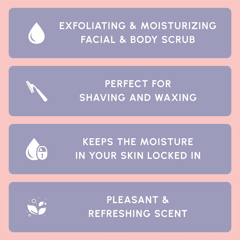 Beauty Cosmetics Gently Exfoliation Your Body Deep Water Refill Mango Scrub Salt