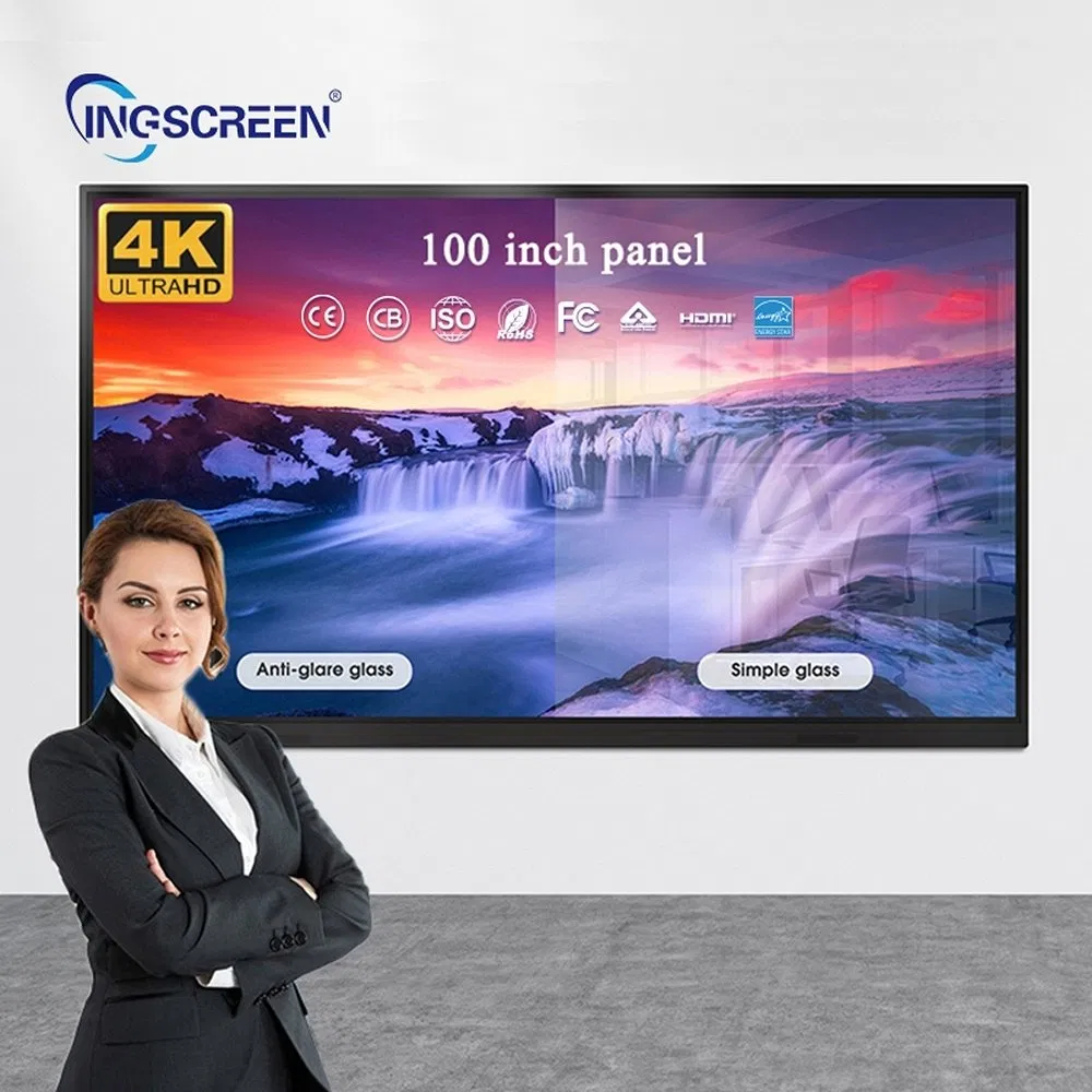 Wide Viewing Angle Anti-Glare OEM ODM Custom All-in-One Interactive Collaboration Meeting Board