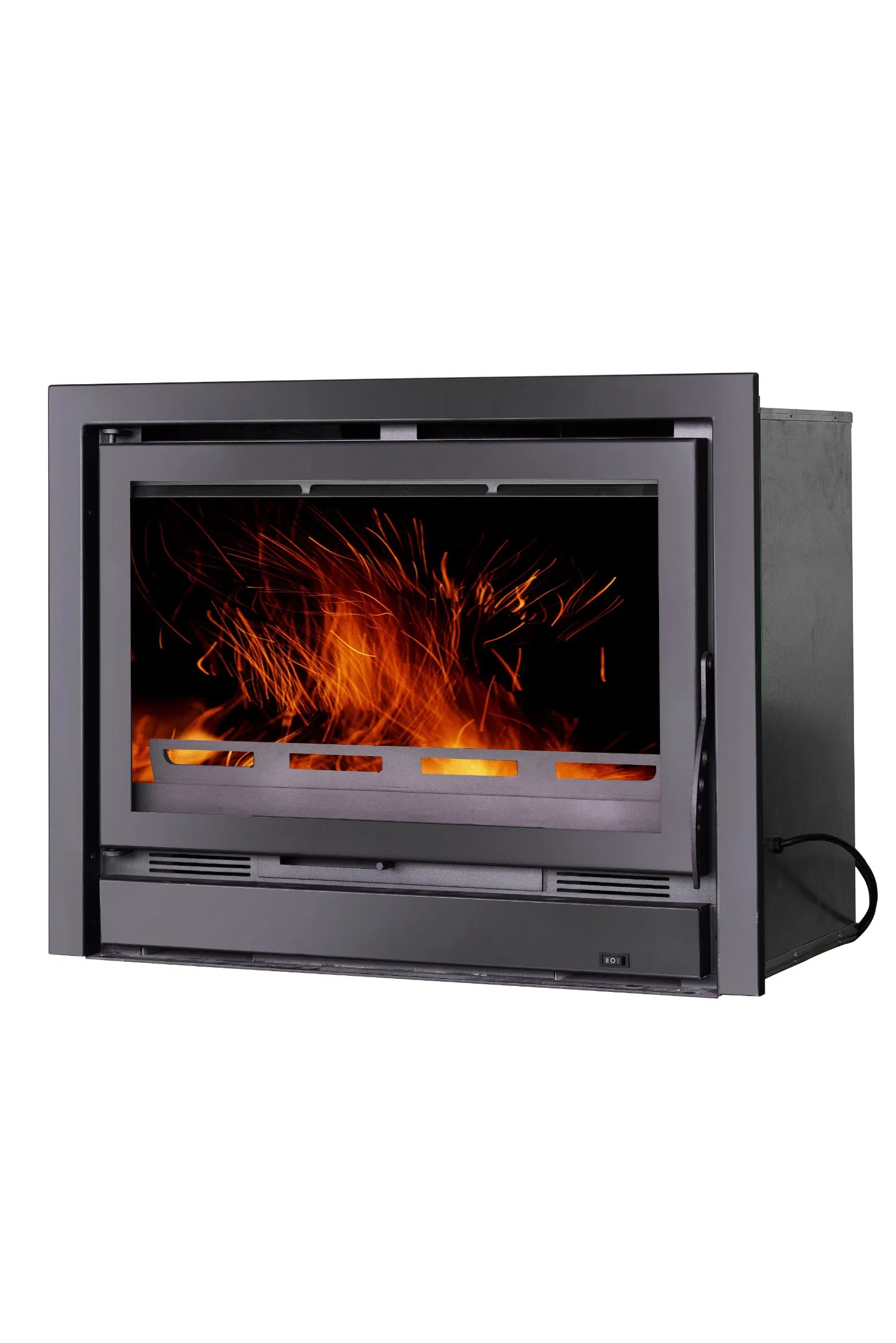 Wall Insert Wood Burning Stove Fireplace Room Heater for Home Use in Winter