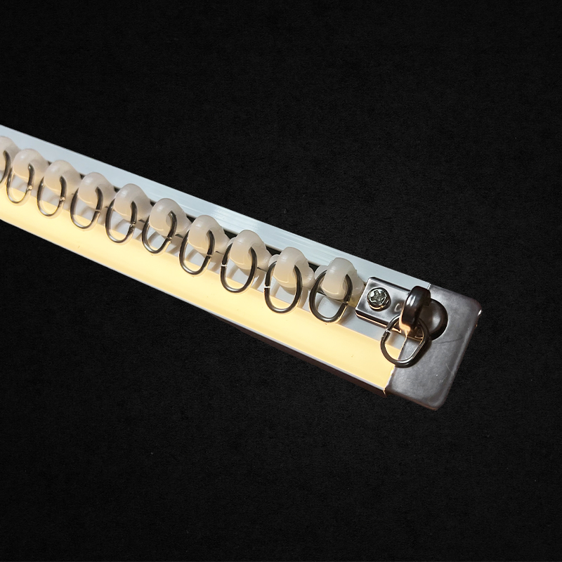 Manufacturer Window Aluminium Curtain Rail Track with LED Light